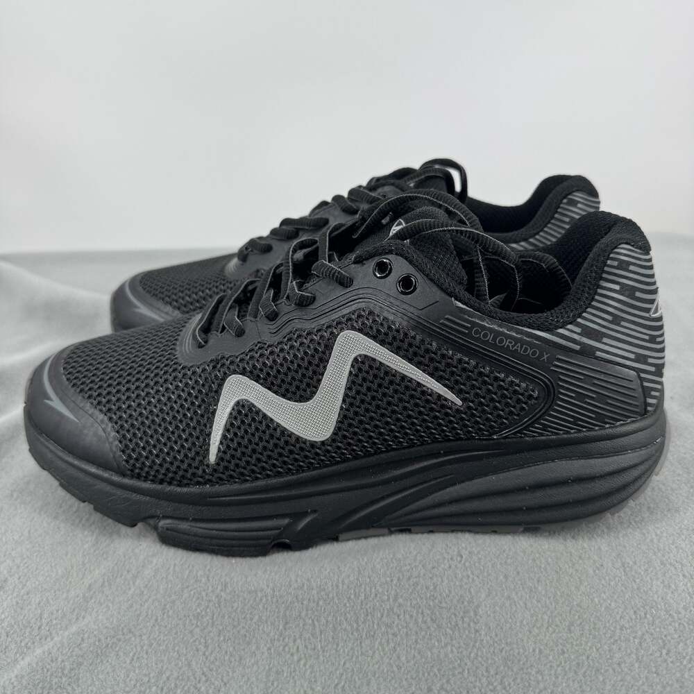 MBT Colorado X Women’s Size 9 Black Rocker Bottom Walking Shoes 702640-257Y